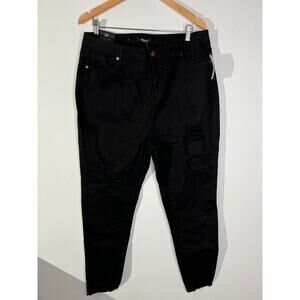 Ashley Stuart American Bazi‎ Black High Rise Skinny Jeans 2XL